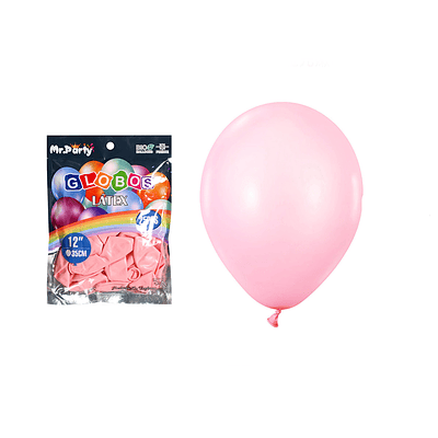 Globos de látex fucsia mate 35cm 25pcs