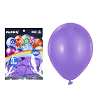 Globos de látex morado mate 35cm 25pcs