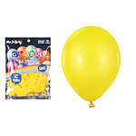Globos de látex amarillo mate 35cm 25pcs