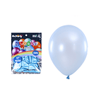 Globos de látex perlado celeste 35cm 25pcs