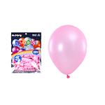 Globos de látex perlado rosa clara 35cm 25pcs
