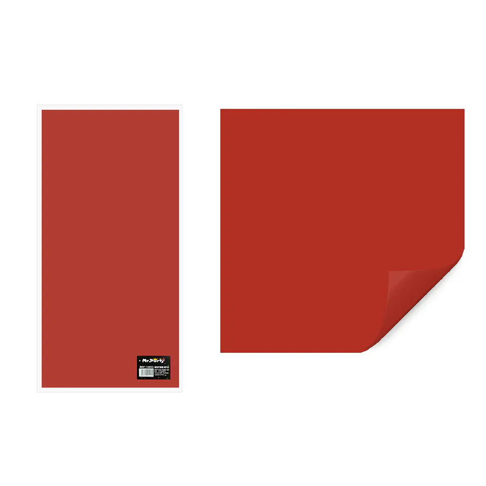 Papel coreano rojo 58cm*58cm 20pcs 1
