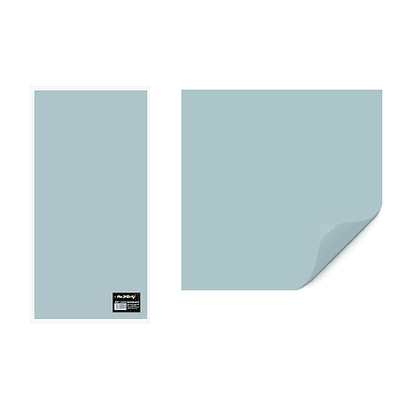 Papel coreano verde jade claro 58cm*58cm 20pcs