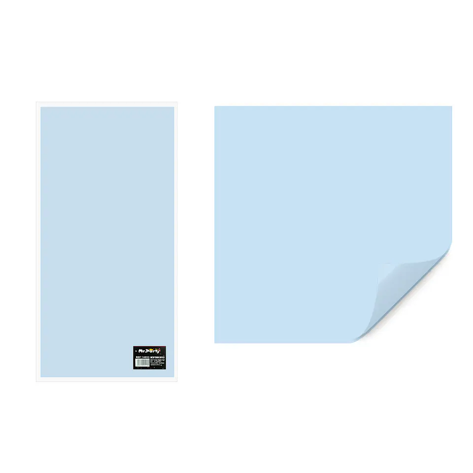 Papel coreano azul lunar 58cm*58cm 20pcs 1