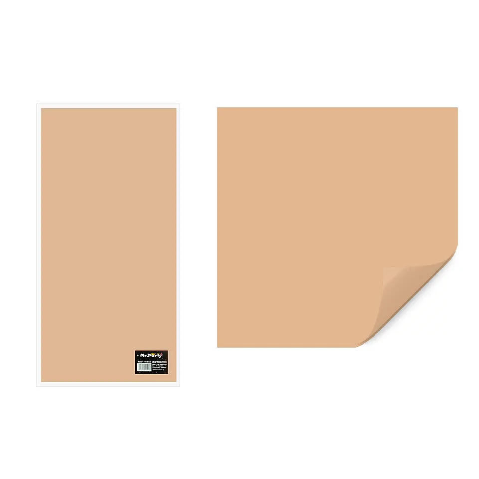 Papel coreano champán dorado 58cm*58cm 20pcs 1