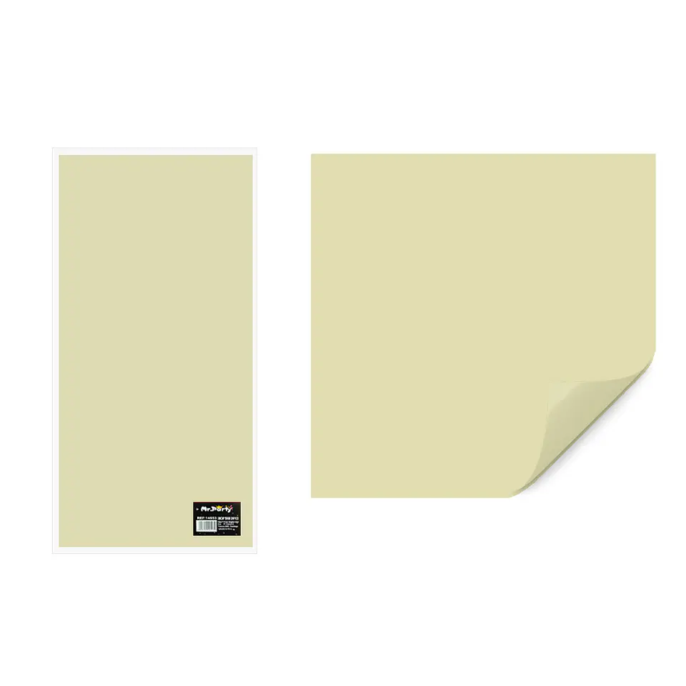 Papel coreano amarillo claro 58cm*58cm 20pcs 1