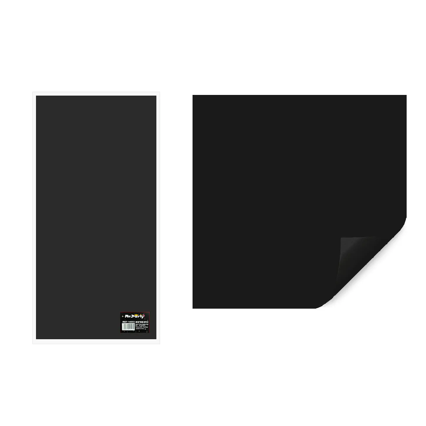 Papel coreano negro 58cm*58cm 20pcs 1