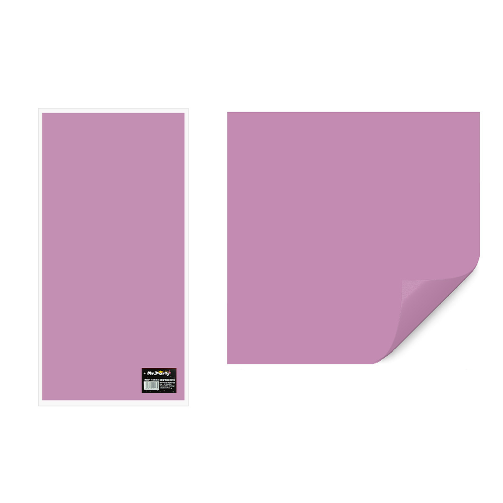 Papel coreano lila 58cm*58cm 20pcs