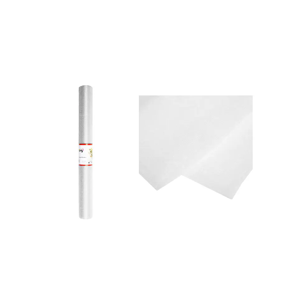 Rollo de tul plata gris 48cm*4.5M 1