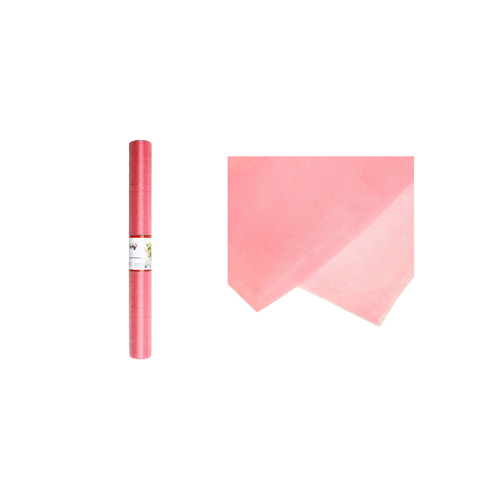 Rollo de tul rojo 48cm*4.5M