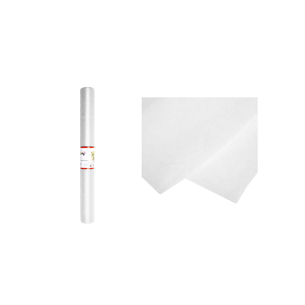 Rollo de tul blanco 48cm*4.5M