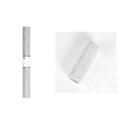 Rollo de tul con lentejuelas plateada 48cm*2.7M