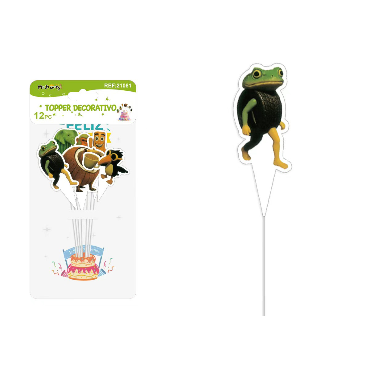 Cake Topper Brainrot 8.2cm 12pcs