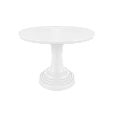 Soporte para torta de superficie plana blanco 250g 17.5*23cm
