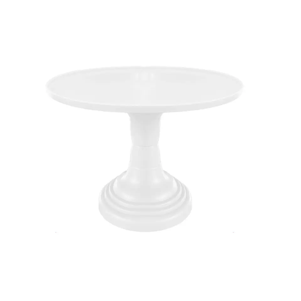 Soporte para torta de superficie plana blanco 250g 17.5*23cm 1