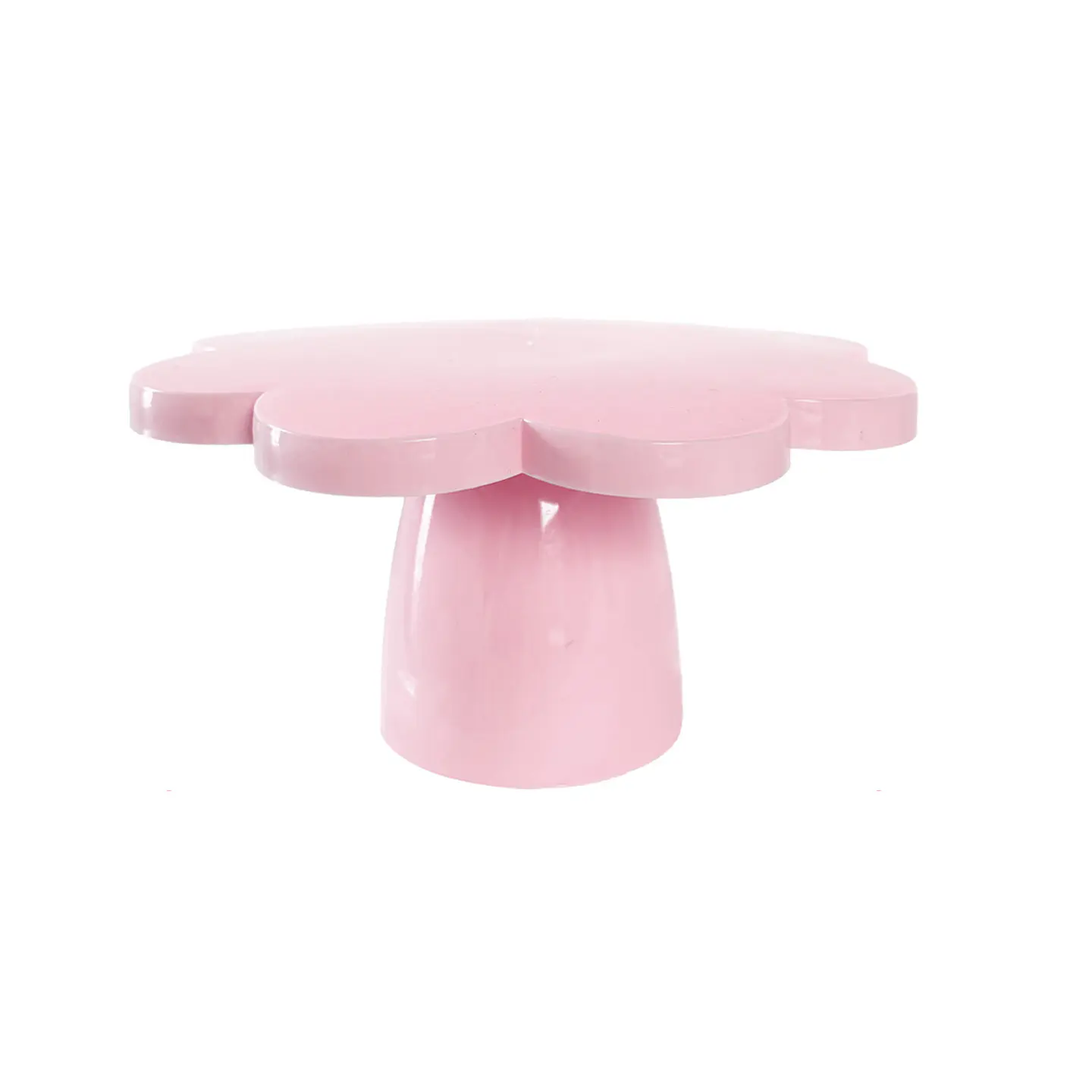 Soporte para torta con borde de flor rosa 200g 12.5*24cm 1