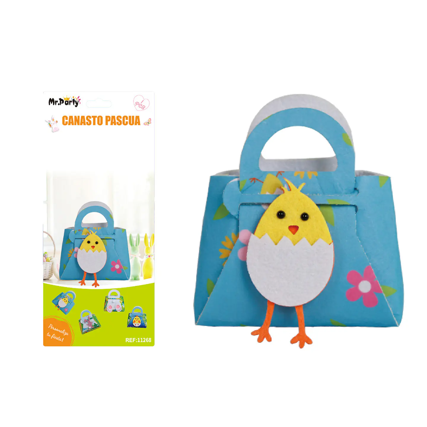 Canasta de pollito de Pascua 1