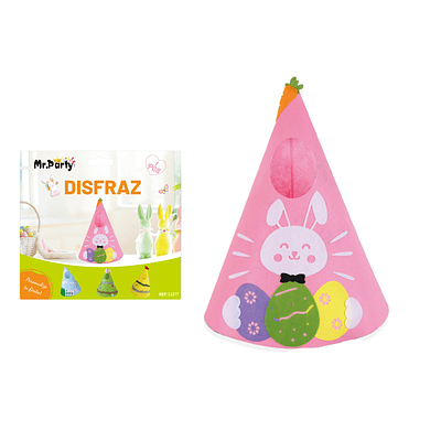 Disfraz de fieltro de Pascua color rosado 70*85cm