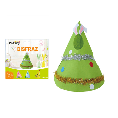 Disfraz de fieltro de Pascua color verde 70*85cm