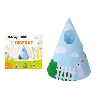 Disfraz de fieltro de Pascua color azul 70*85cm