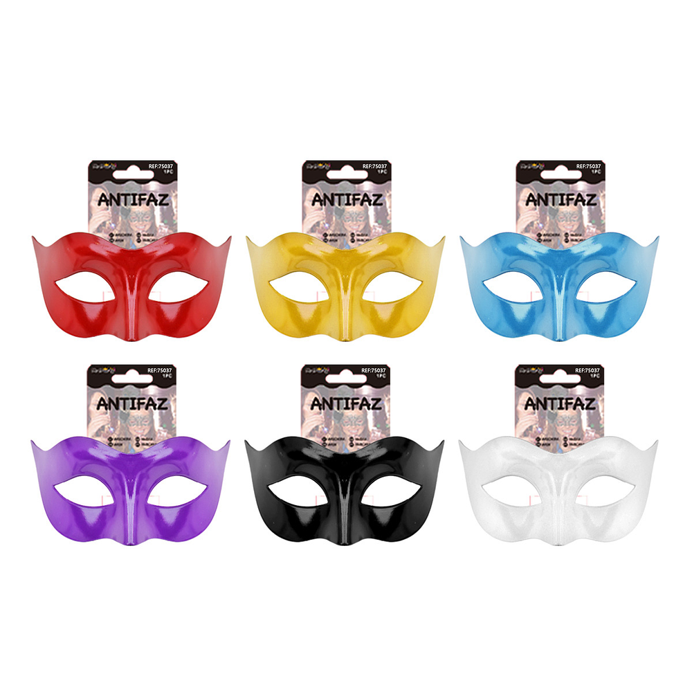 Antifaz clásico para fiesta Color Aleaorio