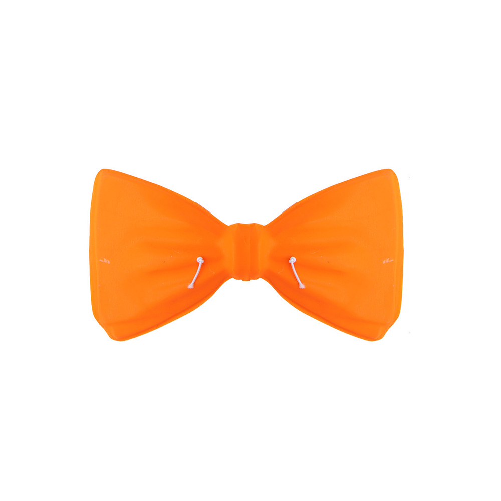 Corbatín naranja 13*7cm