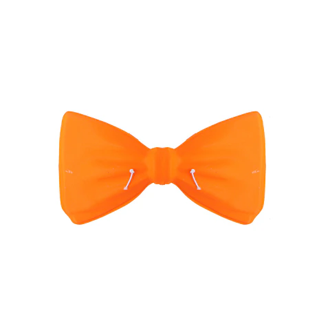 Corbatín naranja 13*7cm 12pcs
