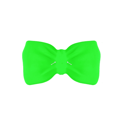 Corbatín verde 20*10cm