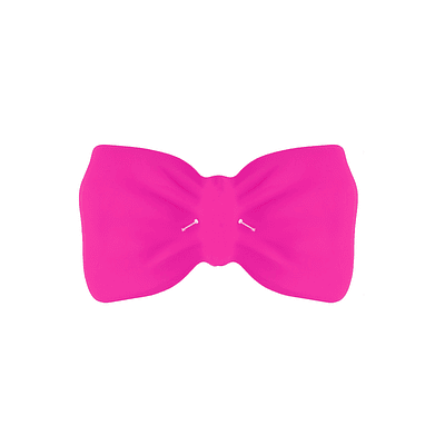 Corbatín rosa 20*10cm