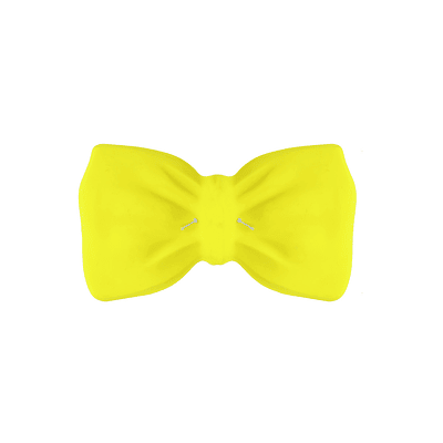 Corbatín amarillo 20*10cm