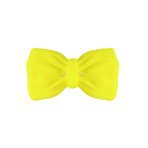 Corbatín amarillo 20*10cm 12pcs