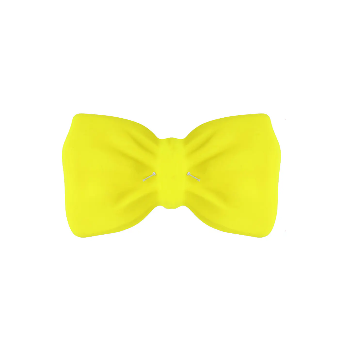 Corbatín amarillo 20*10cm 12pcs 1