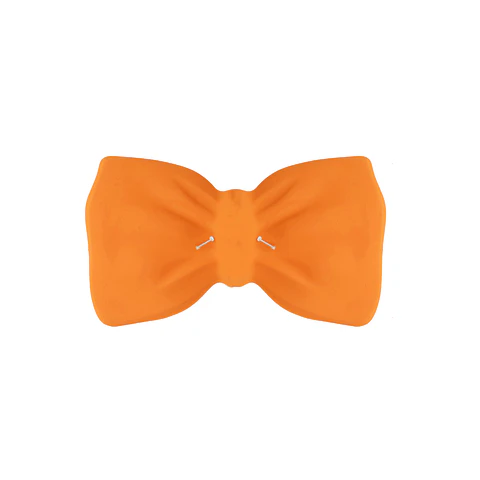 Corbatín naranja 20*10cm 12pcs