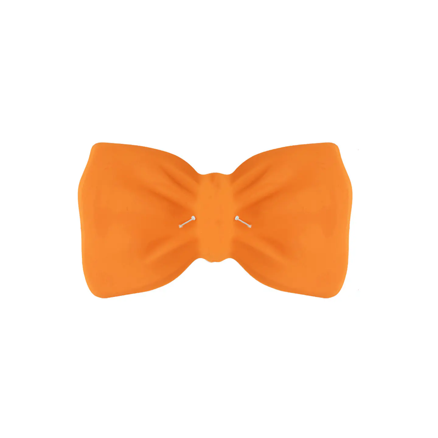 Corbatín naranja 20*10cm 12pcs 1