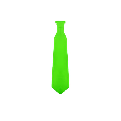 Corbata verde 43*10cm 12pcs