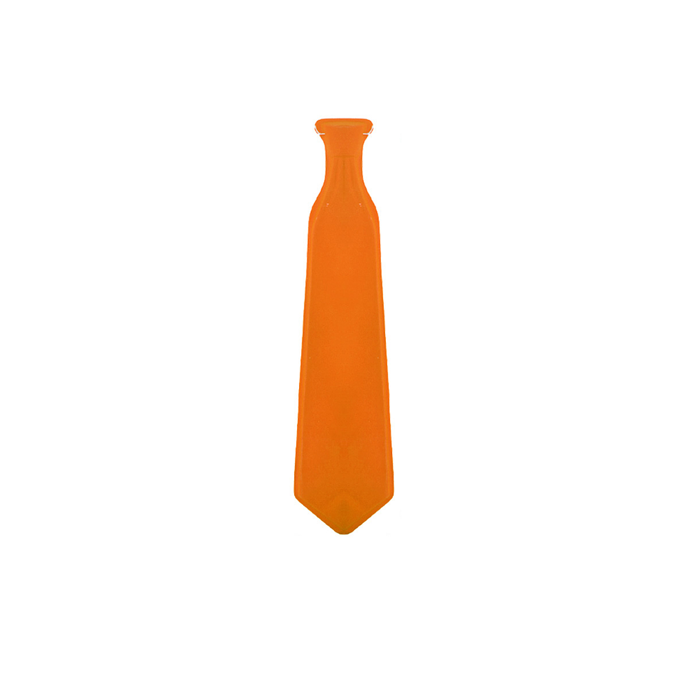 Corbata naranja 43*10cm