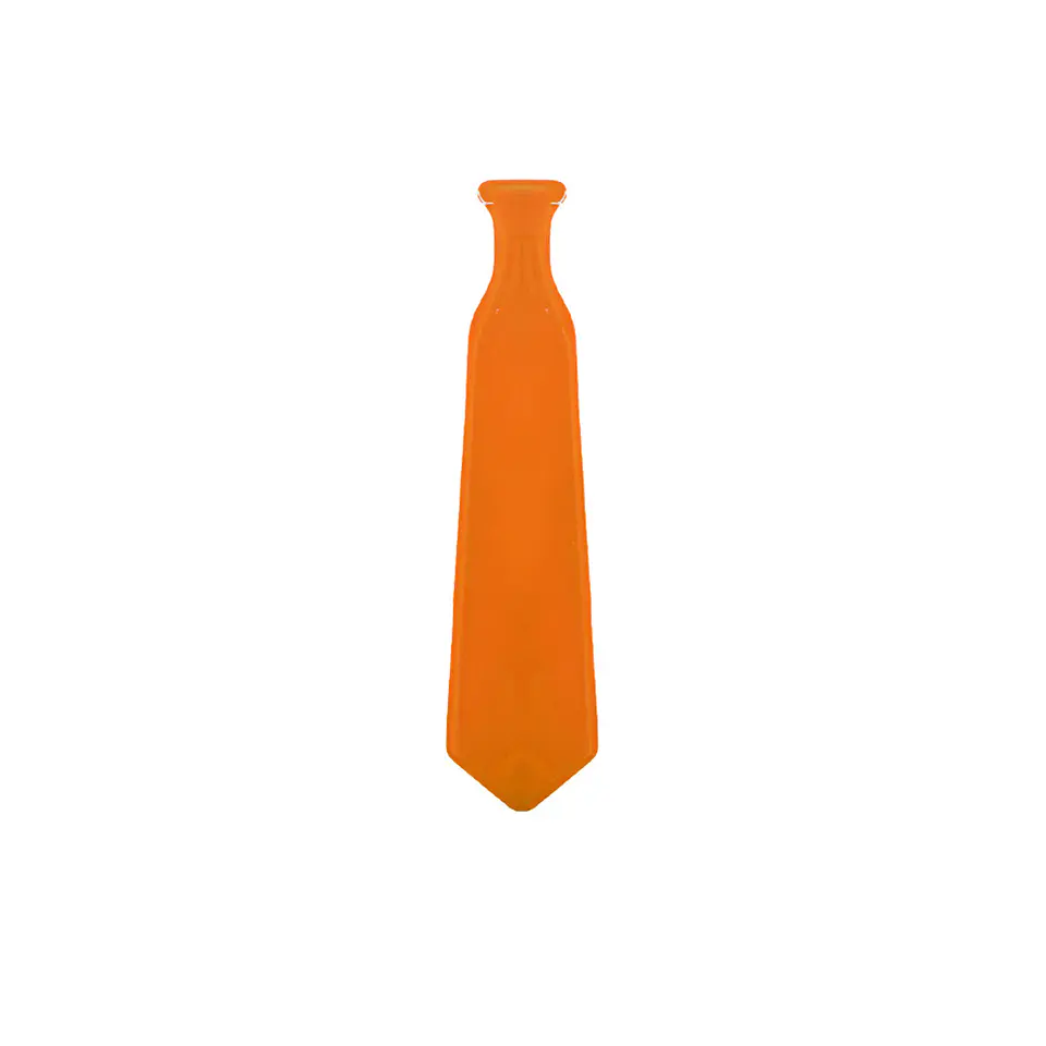 Corbata naranja 43*10cm 12pcs 1