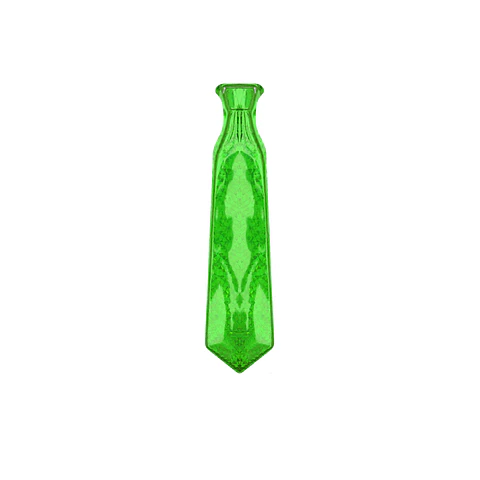 Corbata verde 20*10cm 12pcs