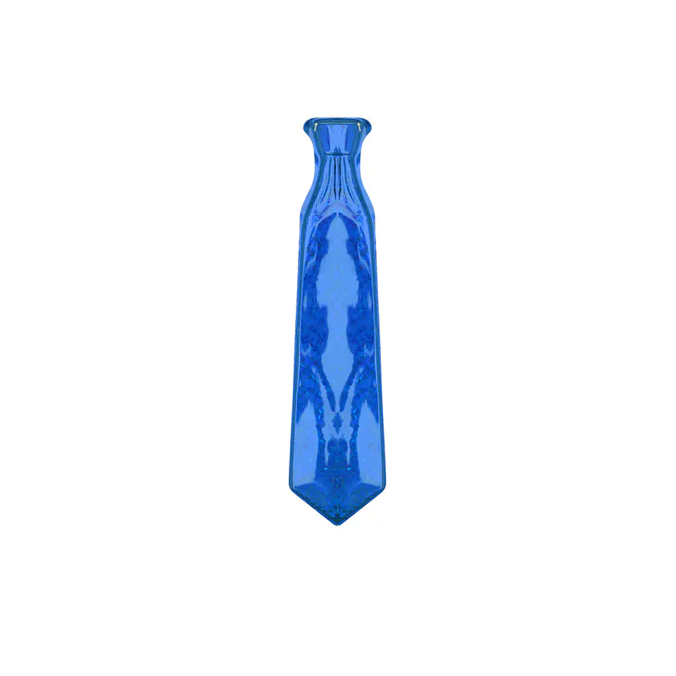 Corbata azul 20*10cm 12pcs 1