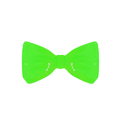 Corbatín verde 13*7cm