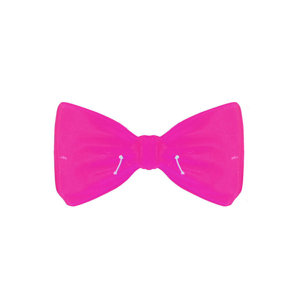 Corbatín rosa 13*7cm