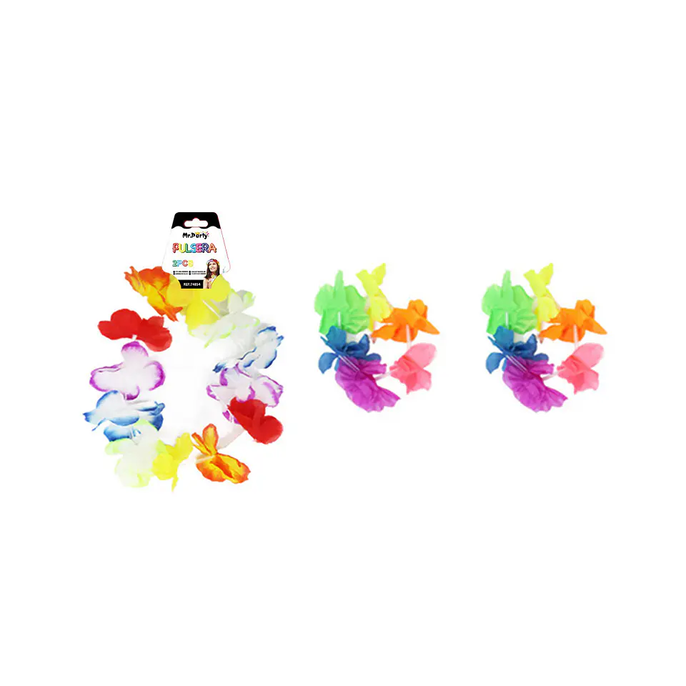 Pulseras multicolor 2pcs 1