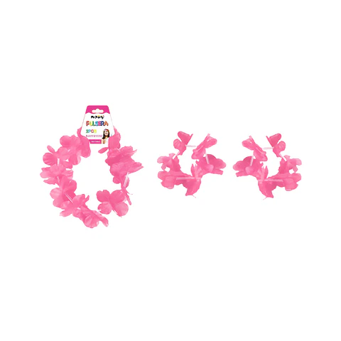 Pulseras rosa 2pcs