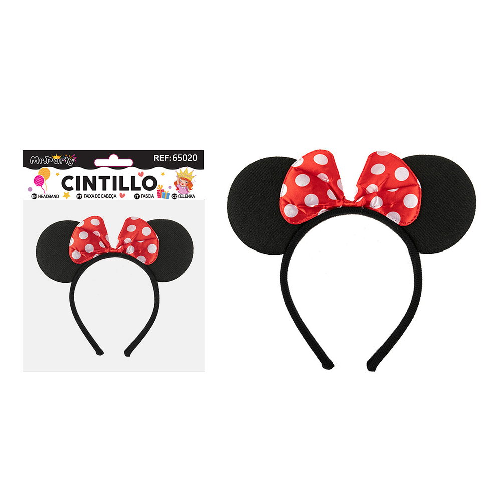 Cintillo de Minnie para fiesta