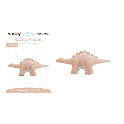 Globo metálico dinosaurio 115*51cm