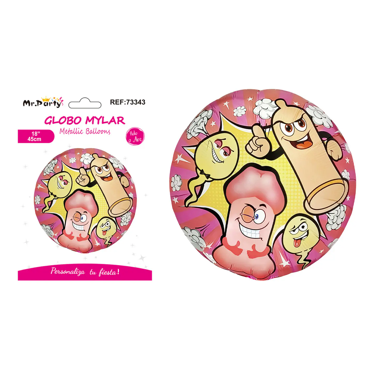 Globo metálico despedida de soltera 45cm 1