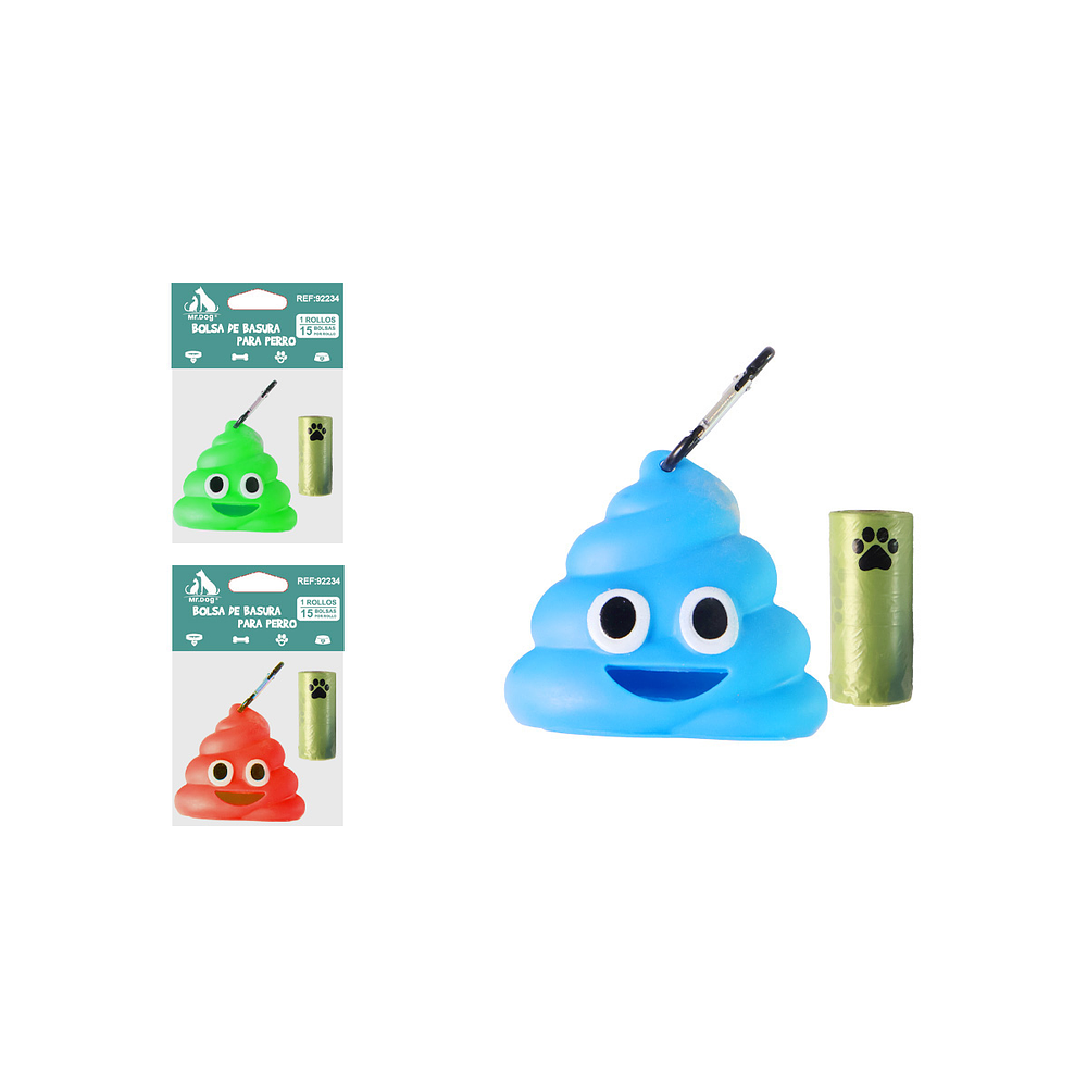 Dispensador de bolsas 8*9cm Color Aleatorio