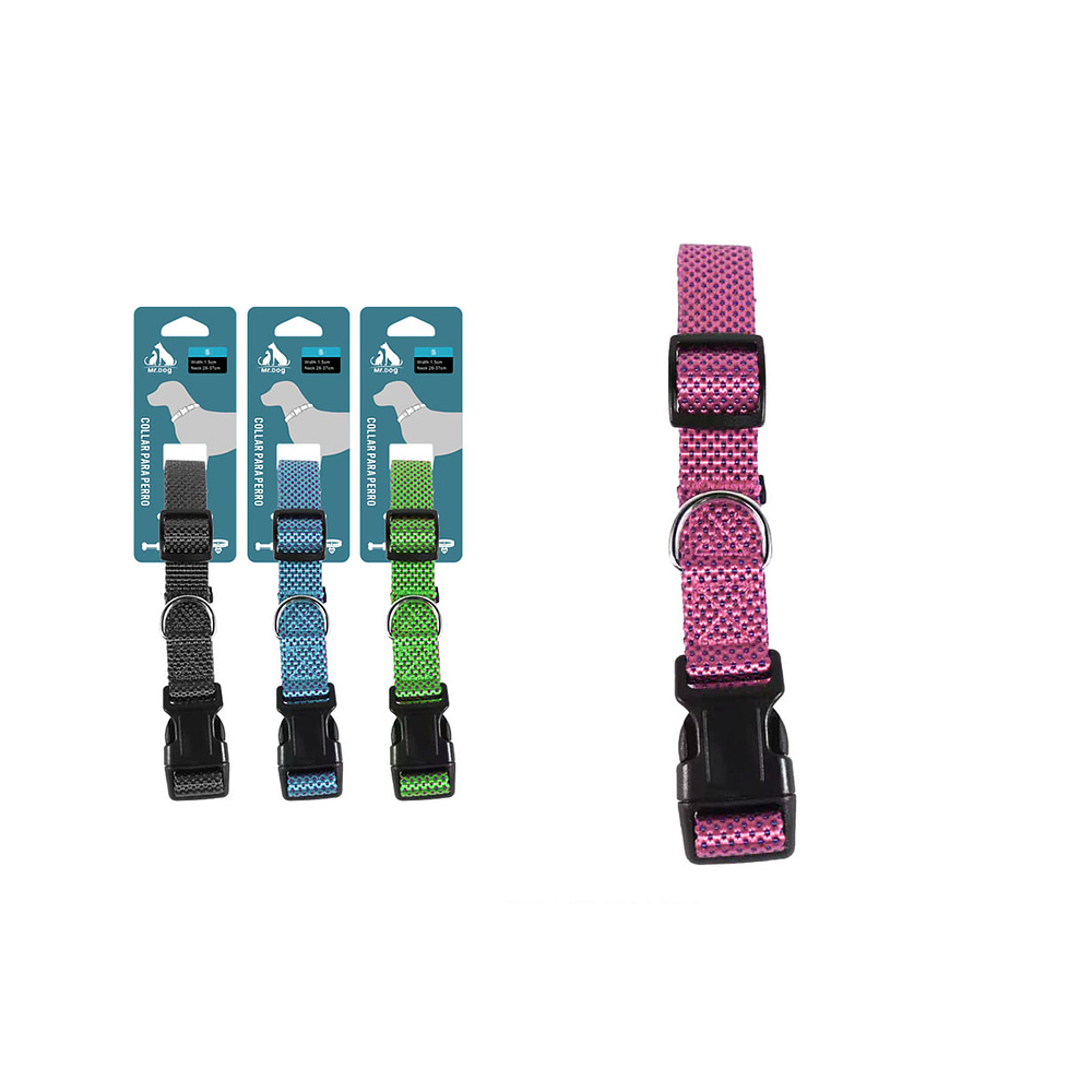 Collar de nailon 2.0cm Color Aleatorio