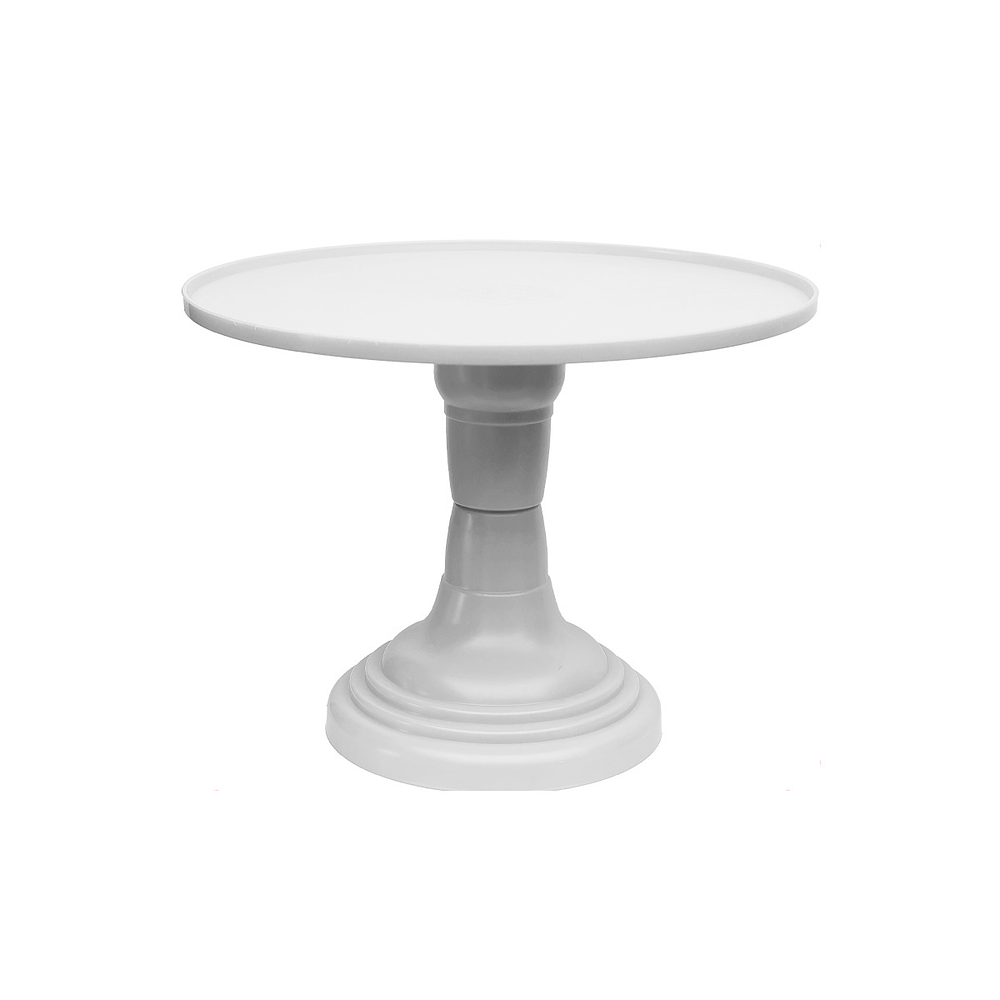 Soporte plano ondulado para torta color blanco 200g 23*18cm