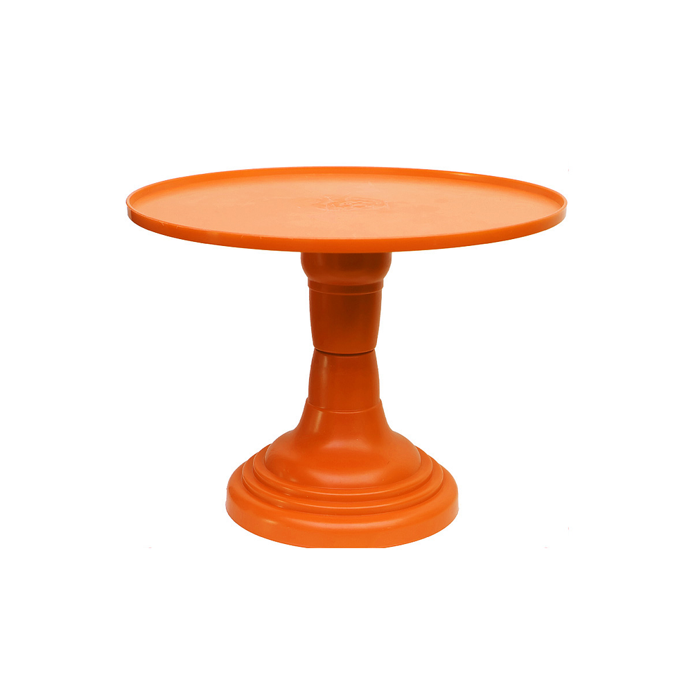 Soporte plano ondulado para torta color amarillo naranja 200g 23*18cm